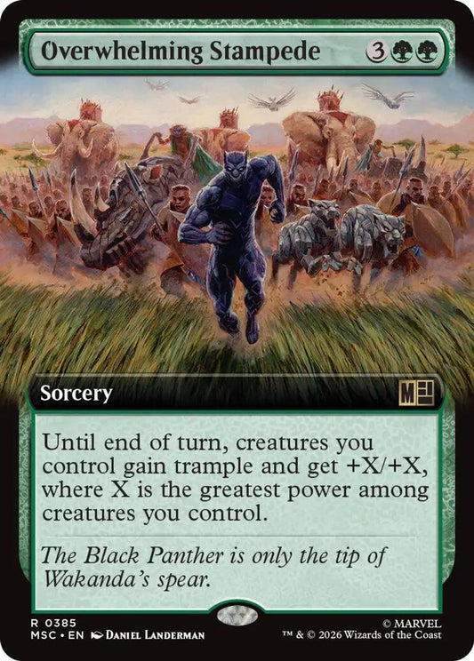 Overwhelming Stampede (Extended Art)