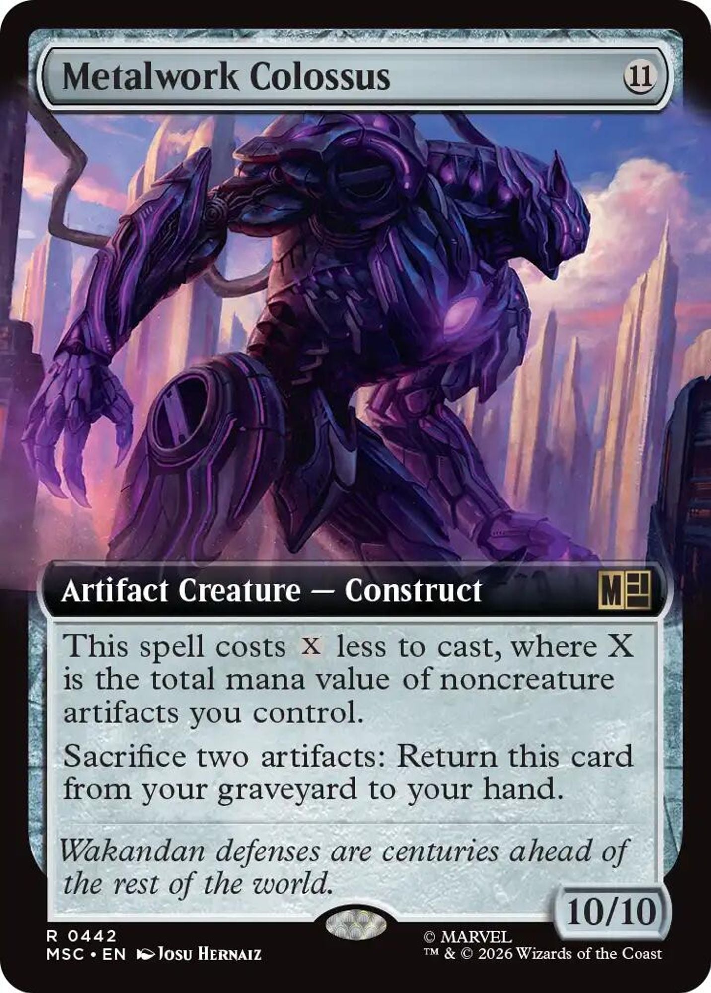 Metalwork Colossus (Extended Art)