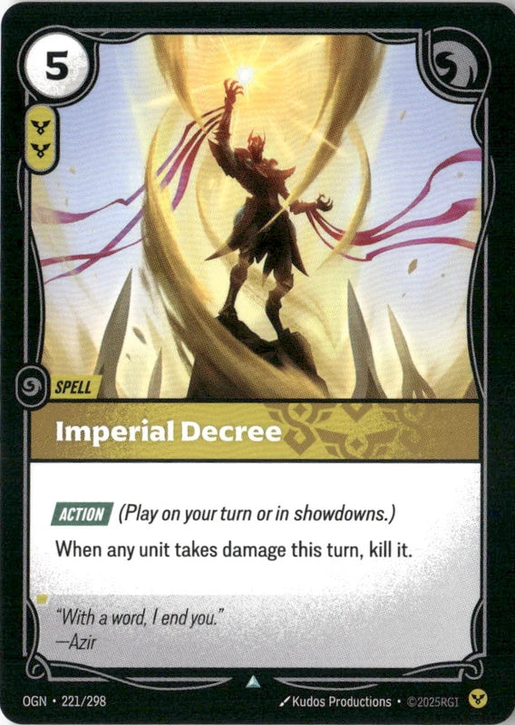 Imperial Decree - Origins