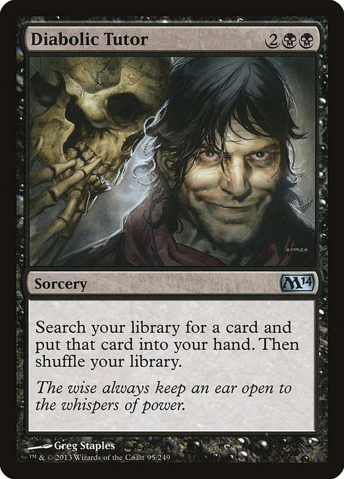 Diabolic Tutor - Magic 2014 (M14)