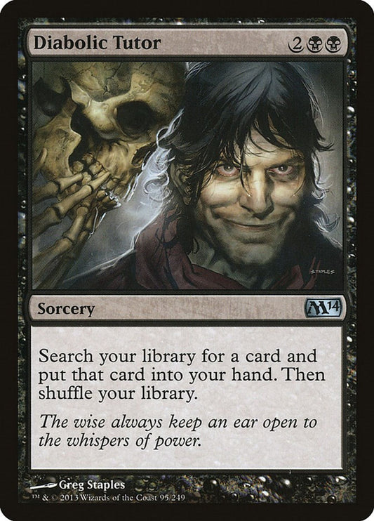 Diabolic Tutor - Magic 2014 (M14)