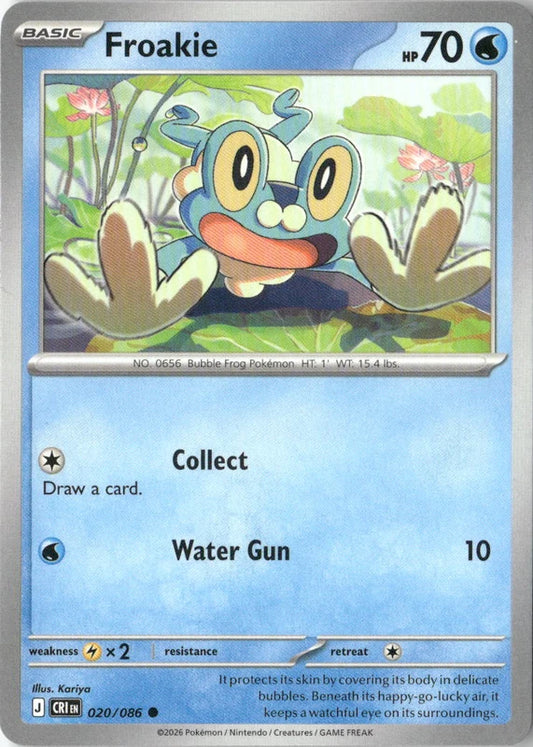 Froakie - 020/086 - ME04: Chaos Rising