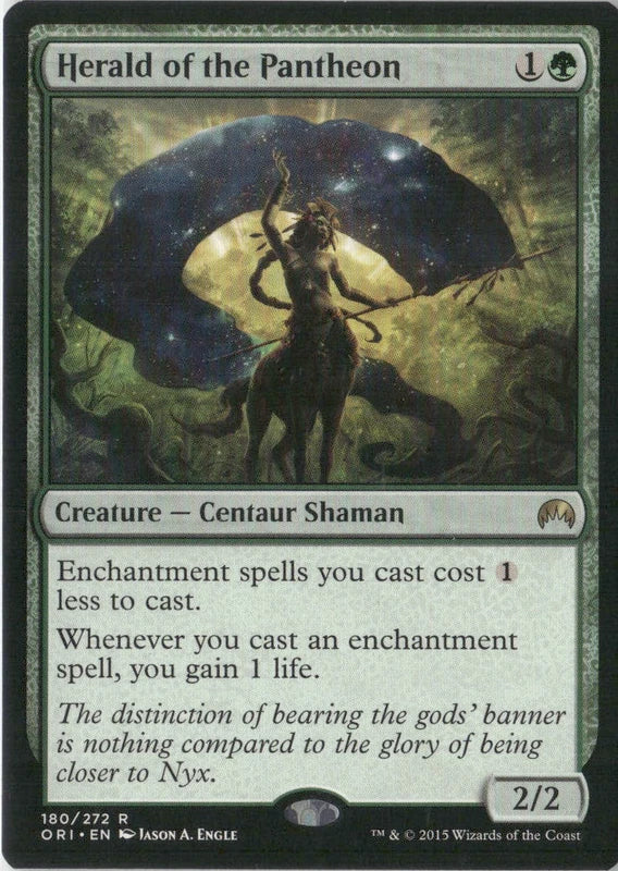 Scan Image | Herald of the Pantheon - Magic Origins | [54D56A00]