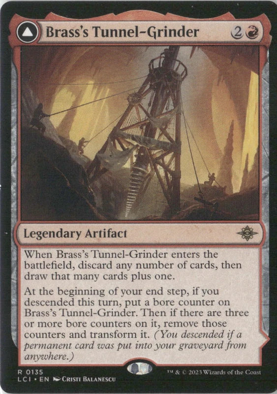 Scan Image | Brass's Tunnel-Grinder - The Lost Caverns of Ixalan | [DAB1BC8C]