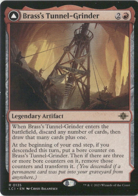 Scan Image | Brass's Tunnel-Grinder - The Lost Caverns of Ixalan | [DAB1BC8C]