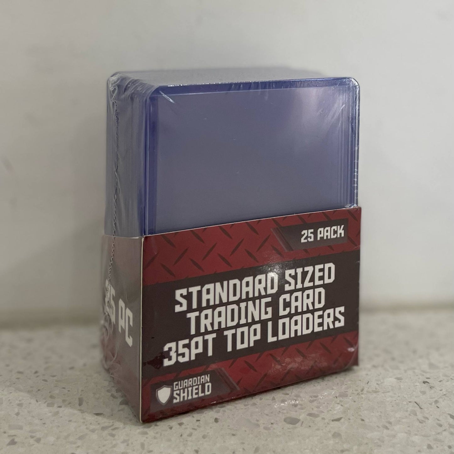Guardian Shield Standard 35pt Top Loaders - 25pc Pack