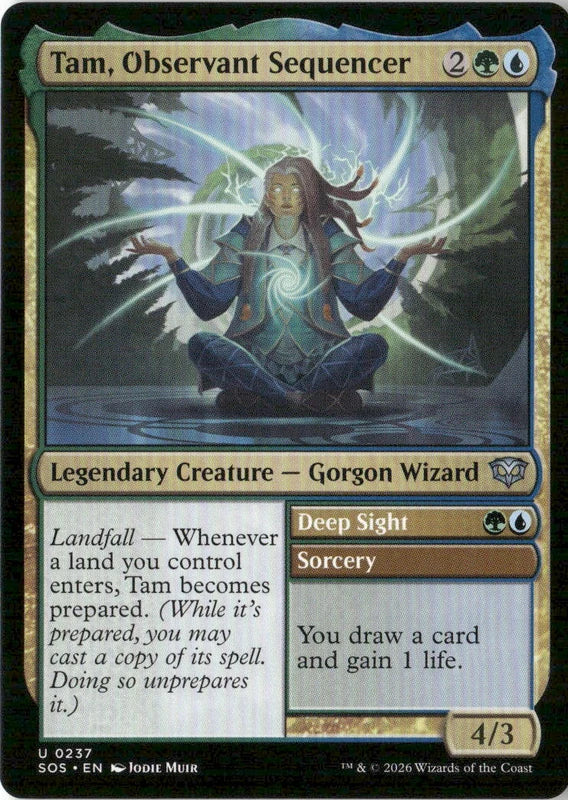 Tam, Observant Sequencer - Secrets of Strixhaven