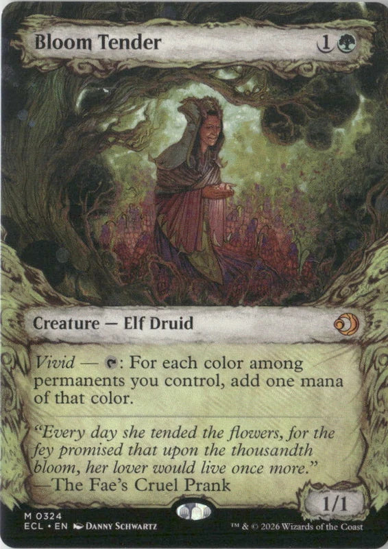 Scan Image | Bloom Tender (0324) (Showcase) - Lorwyn Eclipsed | [B70615C1]