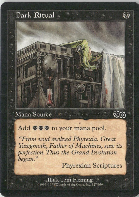 Scan Image | Dark Ritual - Urza's Saga | [B273E161]