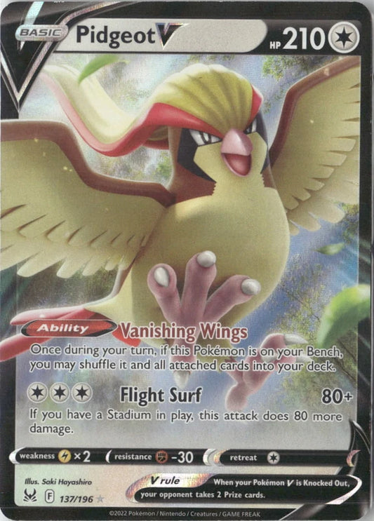 Pidgeot V - SWSH11: Lost Origin