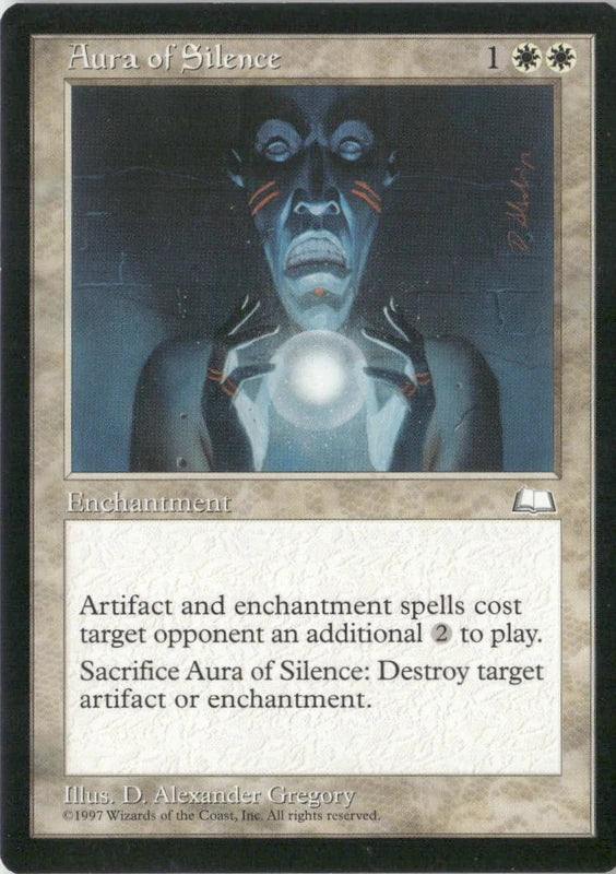 Scan Image | Aura of Silence - Weatherlight | [7ADB0E3B]