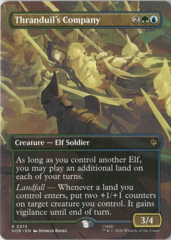 Scan Image | Thranduil's Company (Borderless) - The Hobbit | [813A0249]