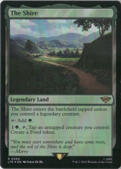 Scan Image | The Shire - Universes Beyond: The Lord of the Rings: Tales of Middle-earth | [B026619C]