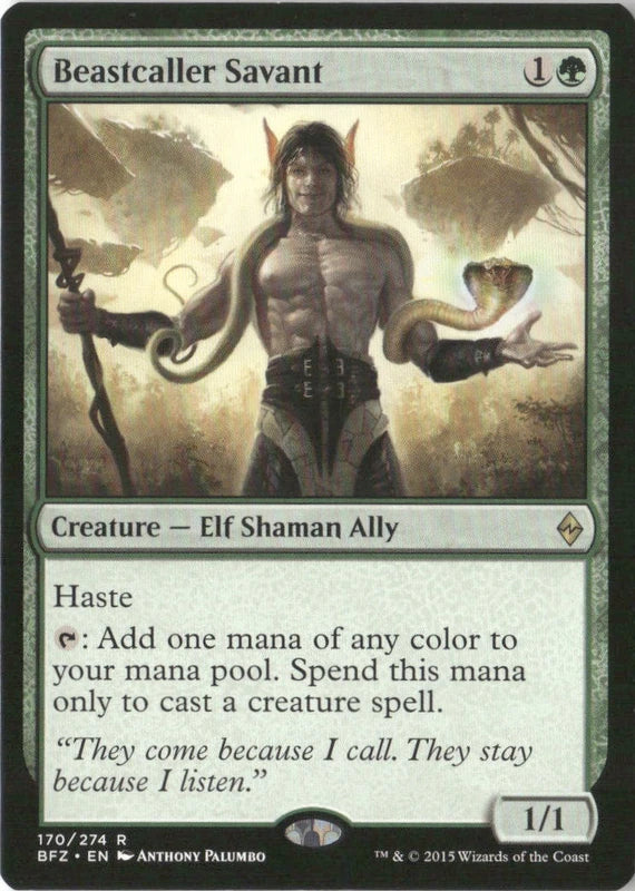 Beastcaller Savant - Battle for Zendikar