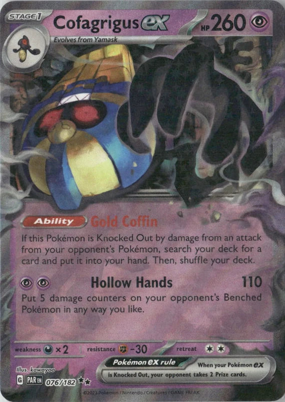 Cofagrigus ex - SV04: Paradox Rift