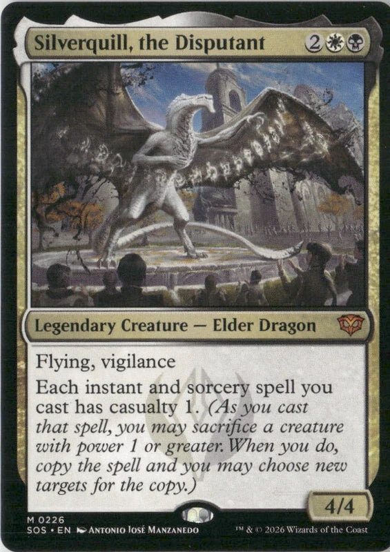 Scan Image | Silverquill, the Disputant - Secrets of Strixhaven | [736EF12F]