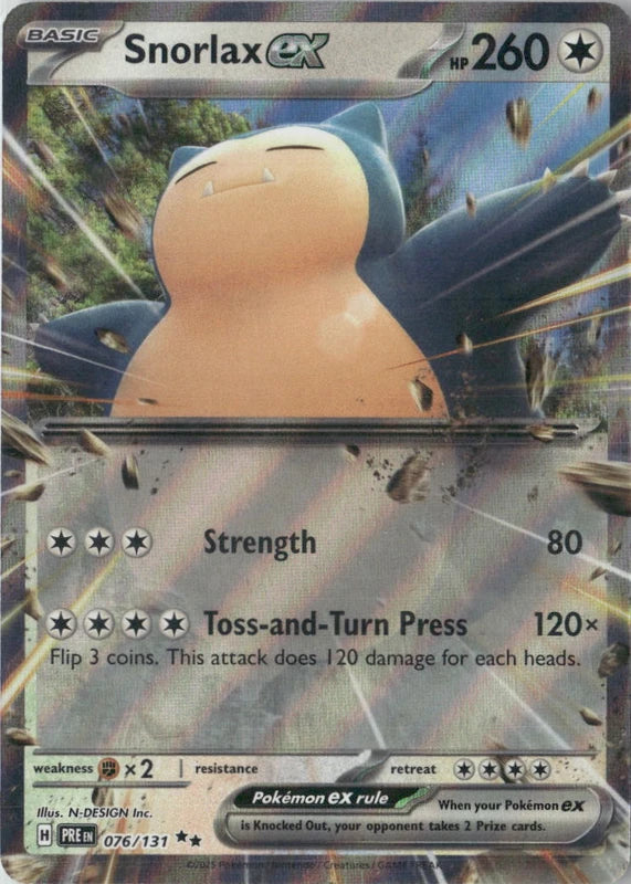 Snorlax ex - SV: Prismatic Evolutions