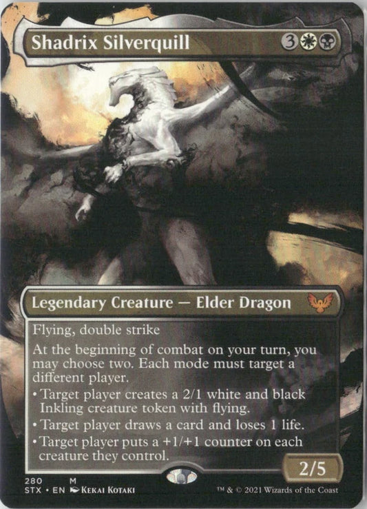 Scan Image | Shadrix Silverquill (Borderless) - Strixhaven: School of Mages | [90970570]