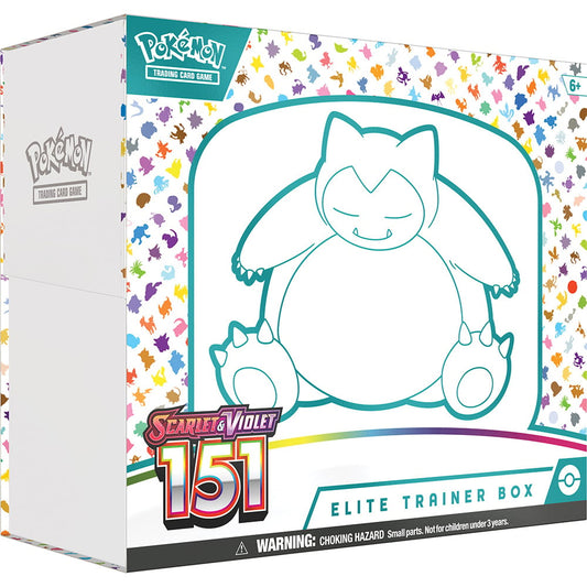 Pokemon 151 - Pokémon TCG Scarlet & Violet SV3.5 Elite Trainer Box