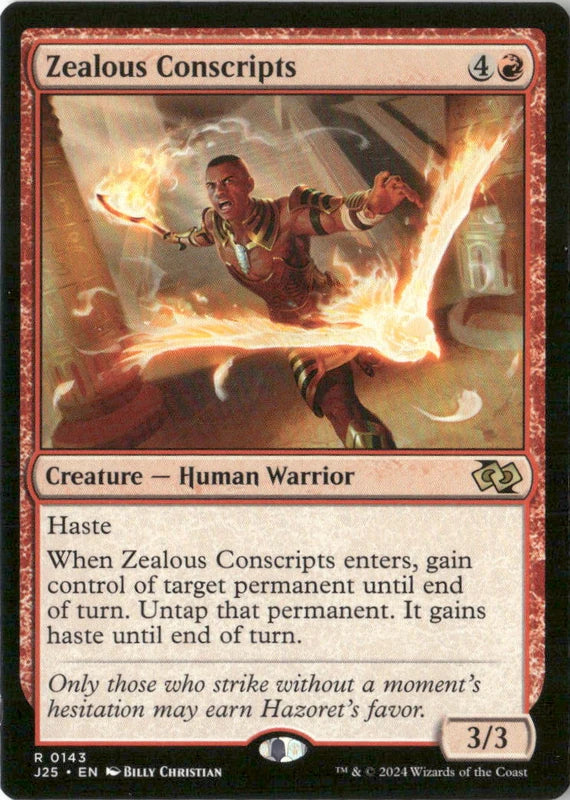 Zealous Conscripts - Foundations Jumpstart