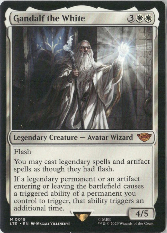Scan Image | Gandalf the White - Universes Beyond: The Lord of the Rings: Tales of Middle-earth | [7925BA3A]