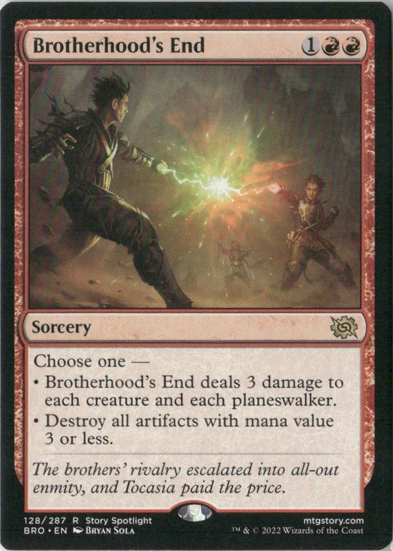 Scan Image | Brotherhood's End - The Brothers' War | [B5377B9B]