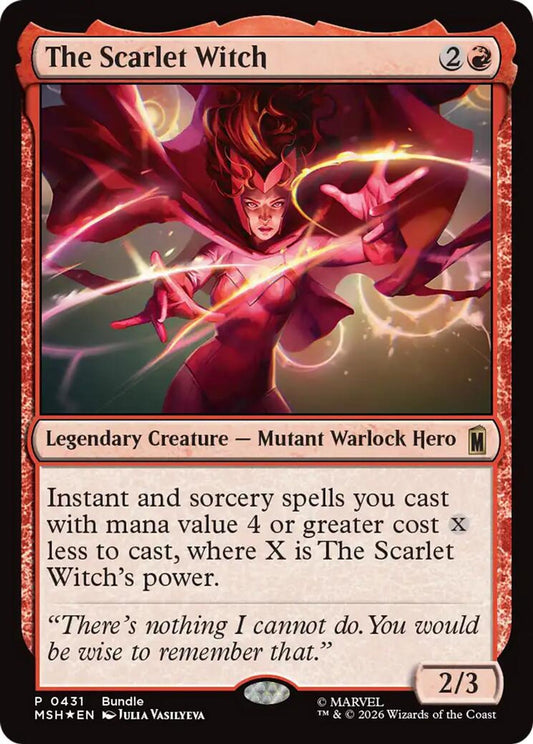 The Scarlet Witch - Unique and Miscellaneous Promos