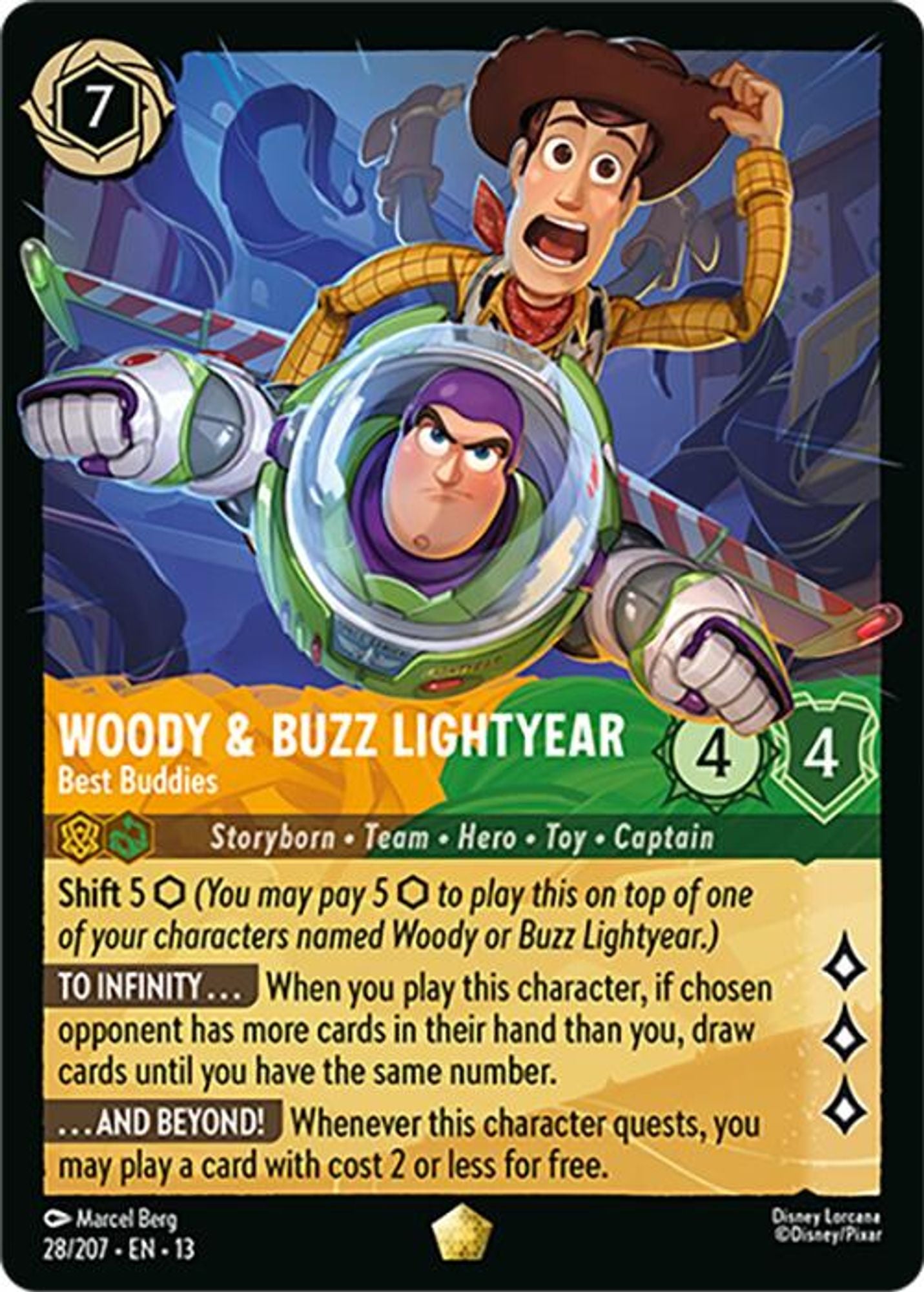 Woody & Buzz Lightyear - Best Buddies
