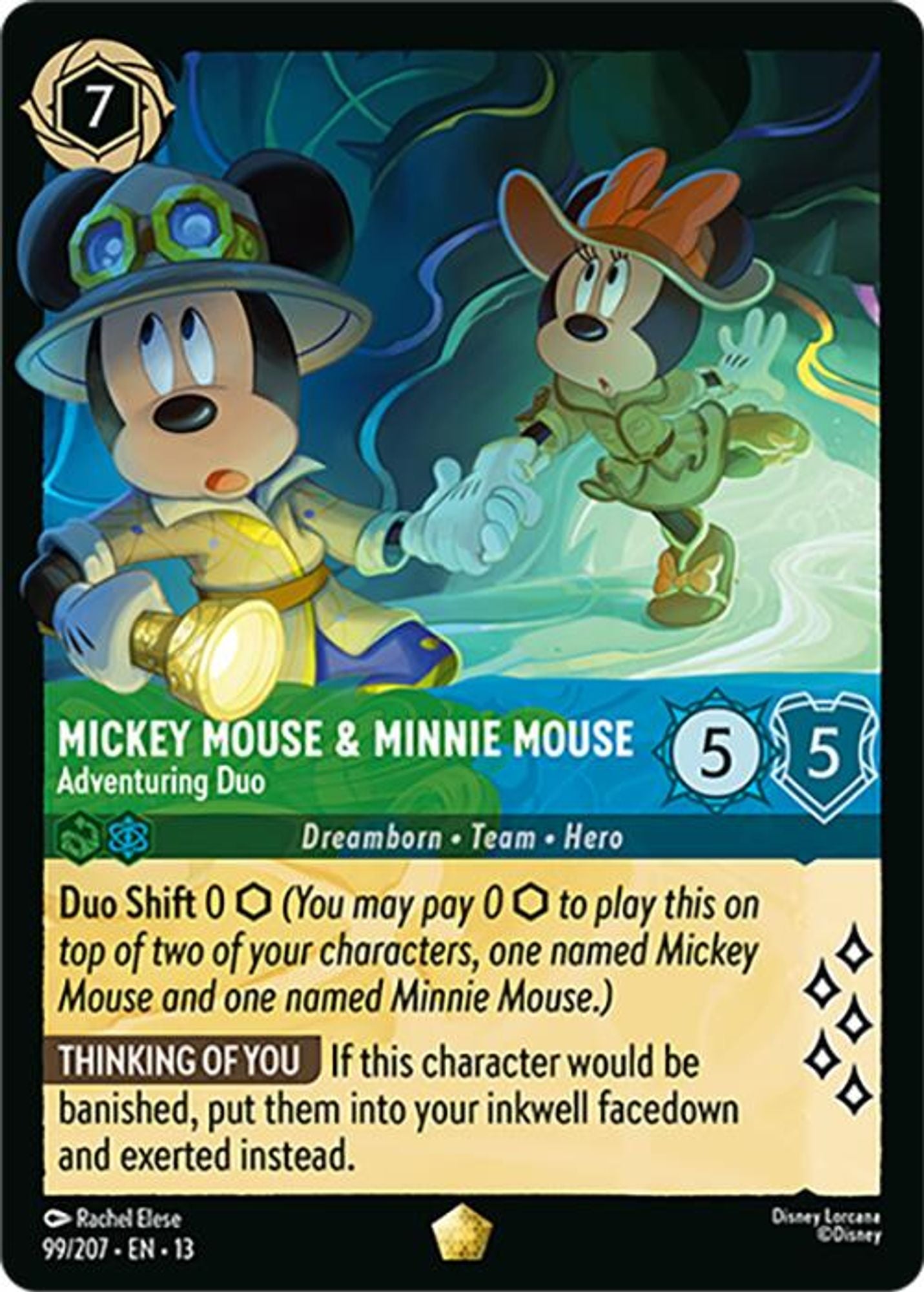 Mickey Mouse & Minnie Mouse - Adventuring Duo