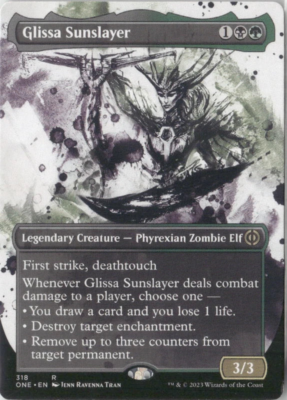 Scan Image | Glissa Sunslayer (Showcase) - Phyrexia: All Will Be One | [A2A75BA9]