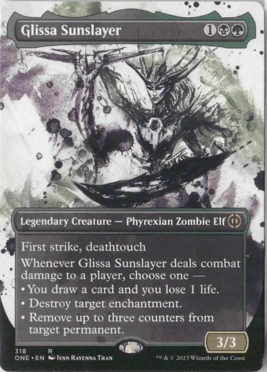 Scan Image | Glissa Sunslayer (Showcase) - Phyrexia: All Will Be One | [A2A75BA9]