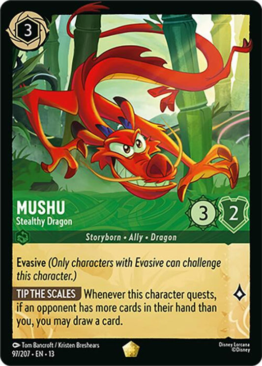 Mushu - Stealthy Dragon