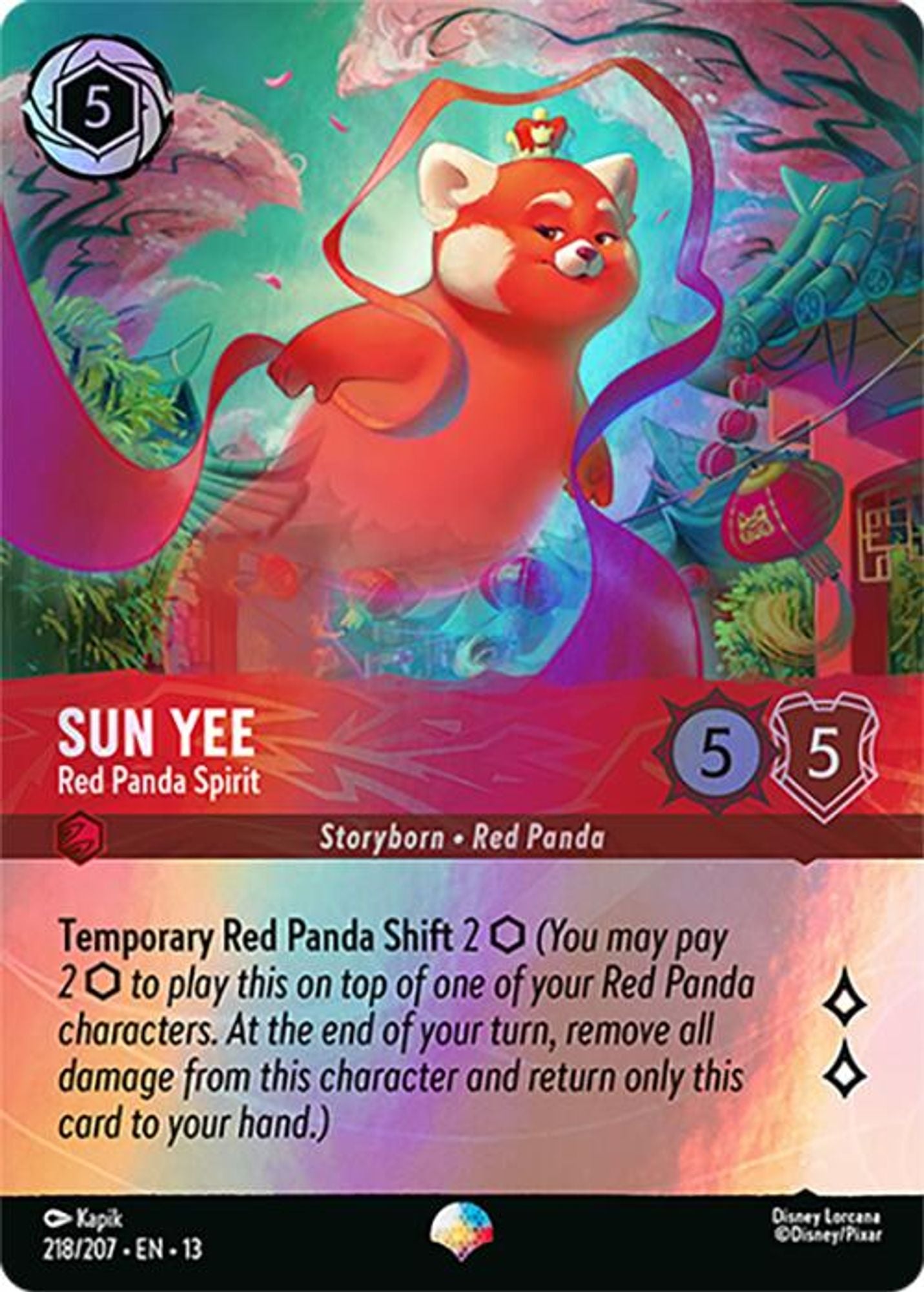 Sun Yee - Red Panda Spirit (Epic)