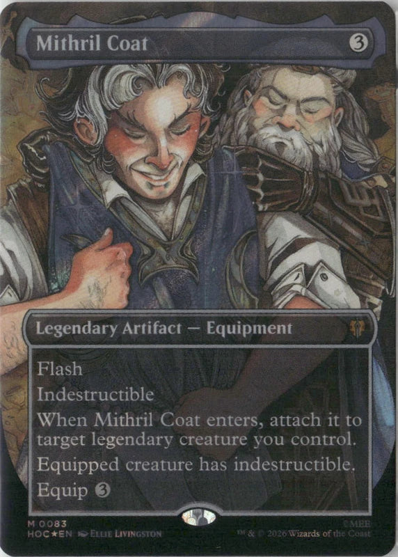 Scan Image | Mithril Coat (Borderless) (Surge Foil) - The Hobbit: Eternal-Legal | [F2947345]