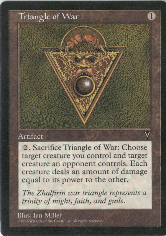 Scan Image | Triangle of War - Visions | [AD5480F8]