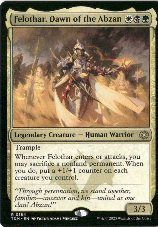 Felothar, Dawn of the Abzan - Tarkir: Dragonstorm