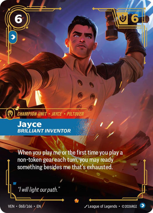 Jayce, Brilliant Inventor