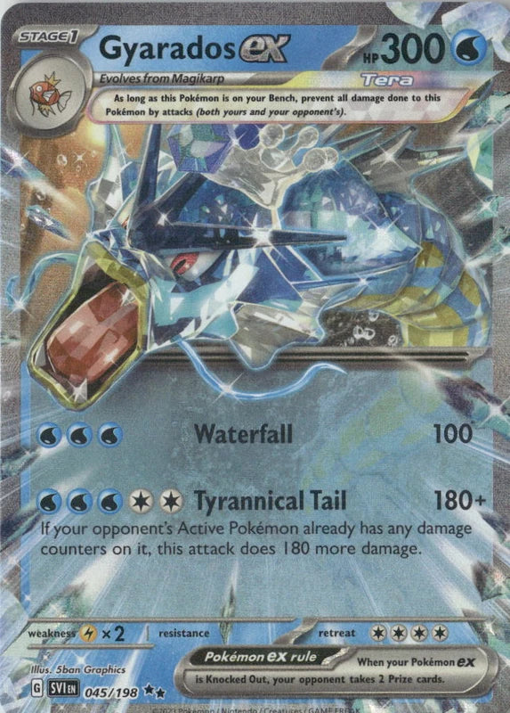 Gyarados ex - 045/198 - SV01: Scarlet & Violet Base Set