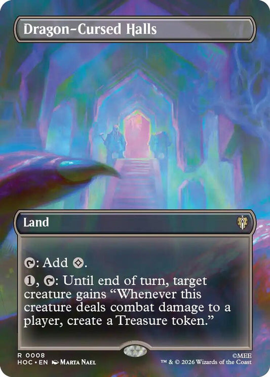 Dragon-Cursed Halls (Borderless)