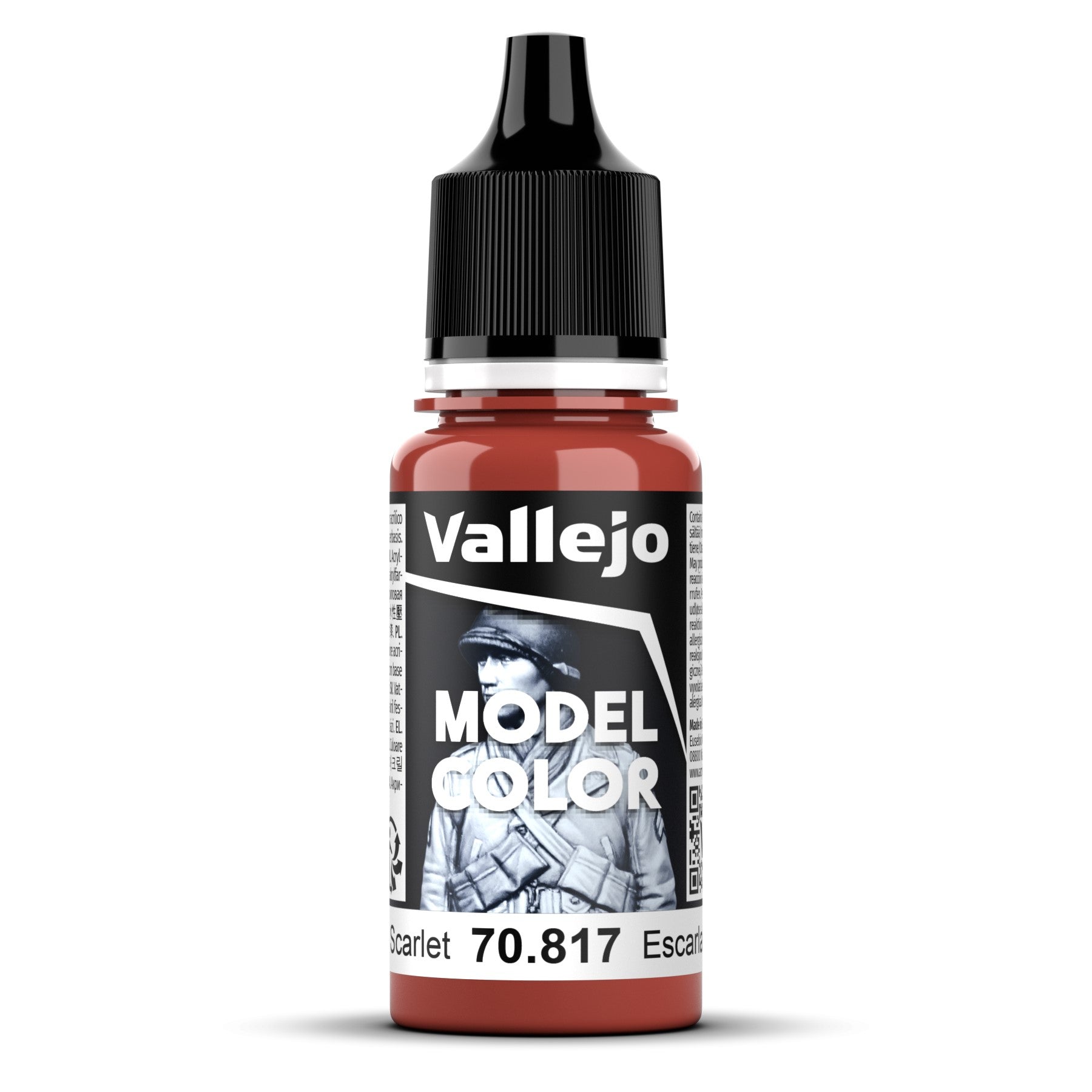 Vallejo Model Colour - Scarlet 18ml