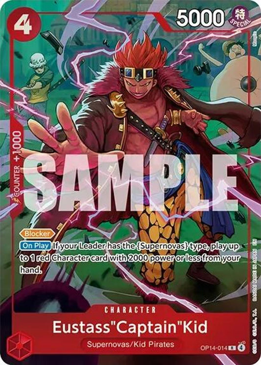 Eustass"Captain"Kid (One Piece Card Game Illustration Box Vol. 8)