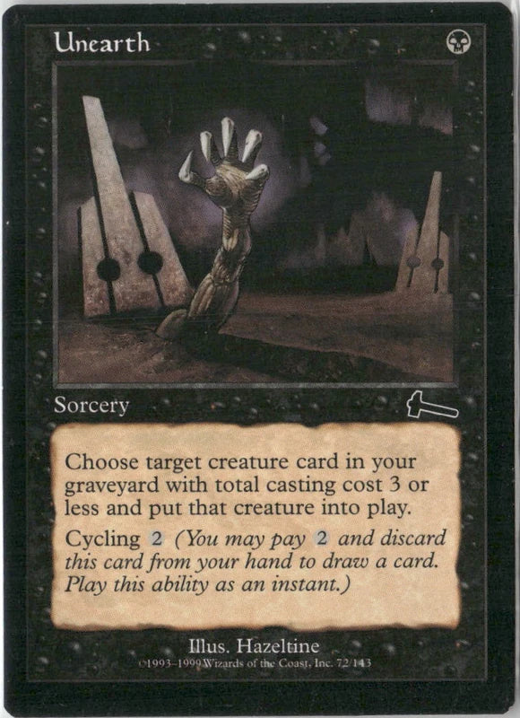 Scan Image | Unearth - Urza's Legacy | [5EFBF4CA]