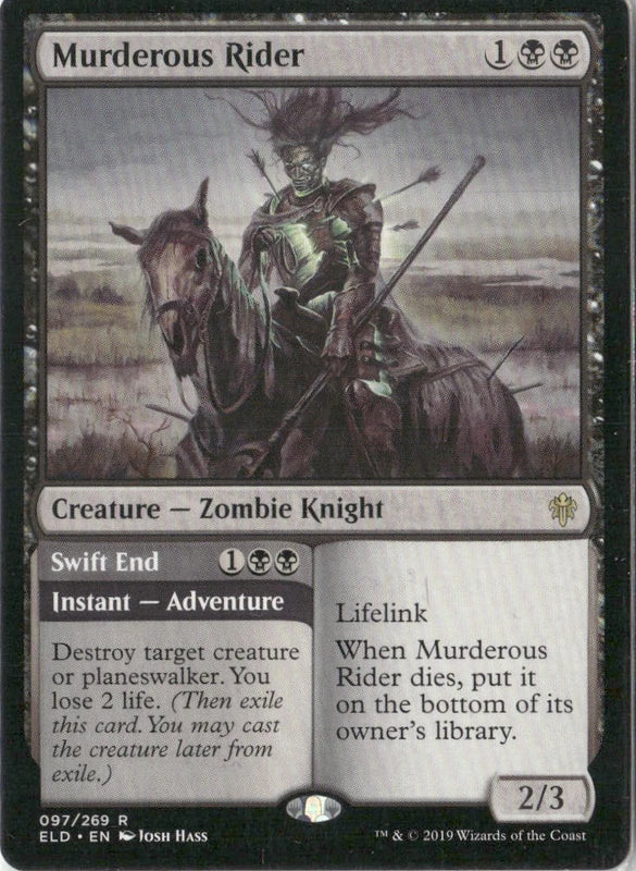 Murderous Rider - Throne of Eldraine