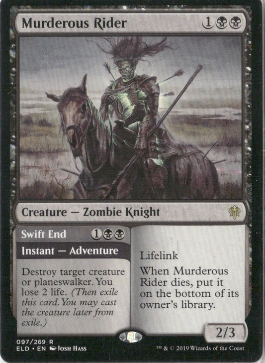 Murderous Rider - Throne of Eldraine