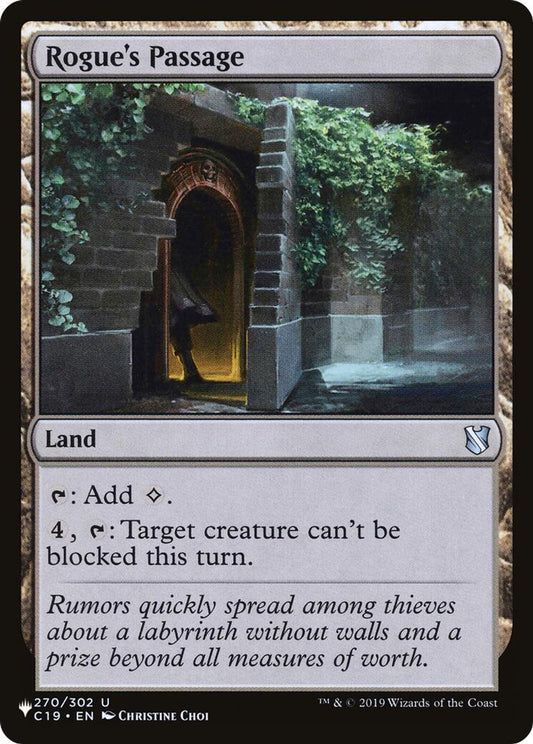 Rogue's Passage (C19) - The List Reprints