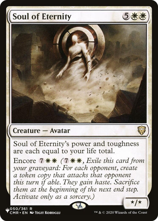 Soul of Eternity - The List Reprints