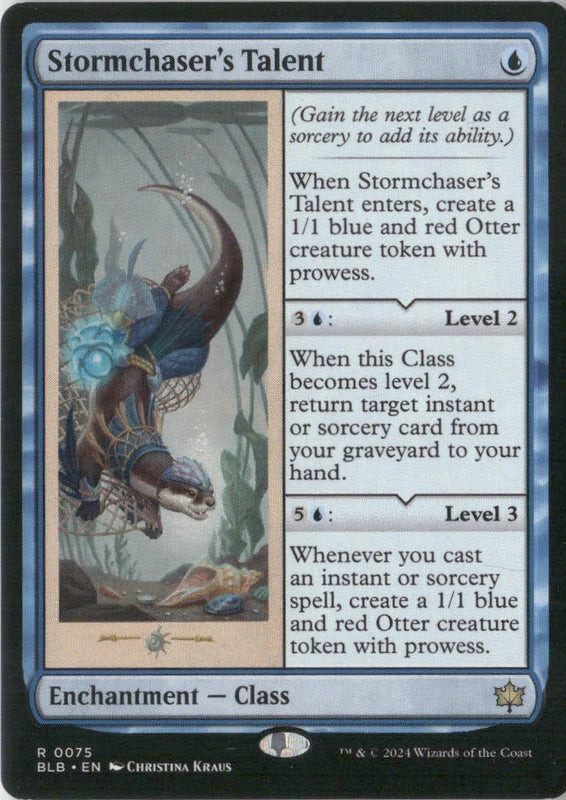 Scan Image | Stormchaser's Talent - Bloomburrow | [1D260AE5]