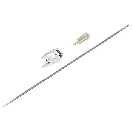 H&S Airbrushes - EVO 2024 0.45mm FineLine Headset with Nozzle - Needle - Aircap - Seals