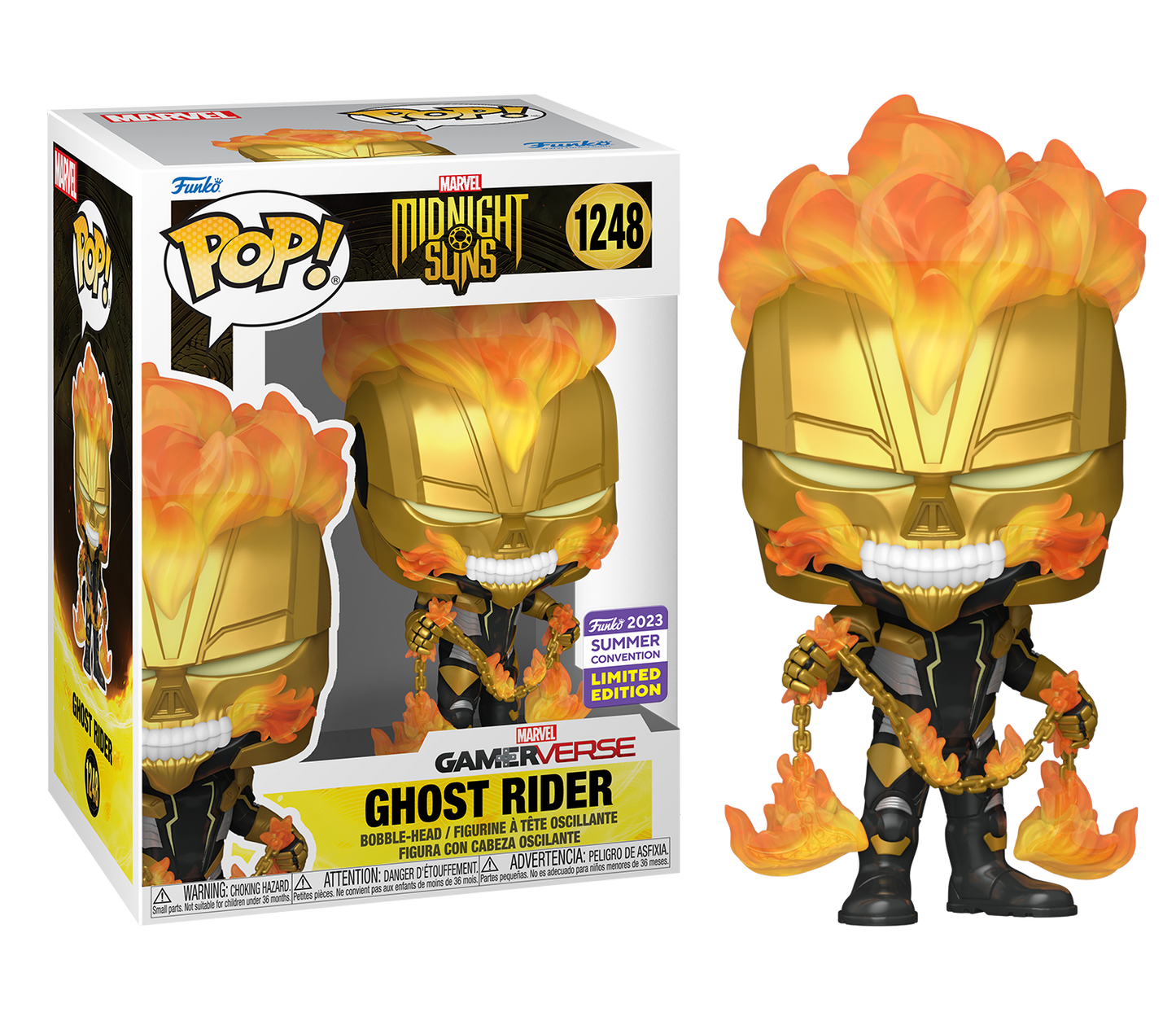 Midnight Suns - Ghost Rider SDCC 2023 Summer Convention Exclusive Pop! Vinyl