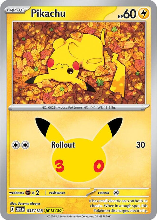 Pikachu - 035/128